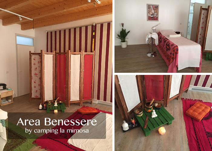 area benessere camping mimosa